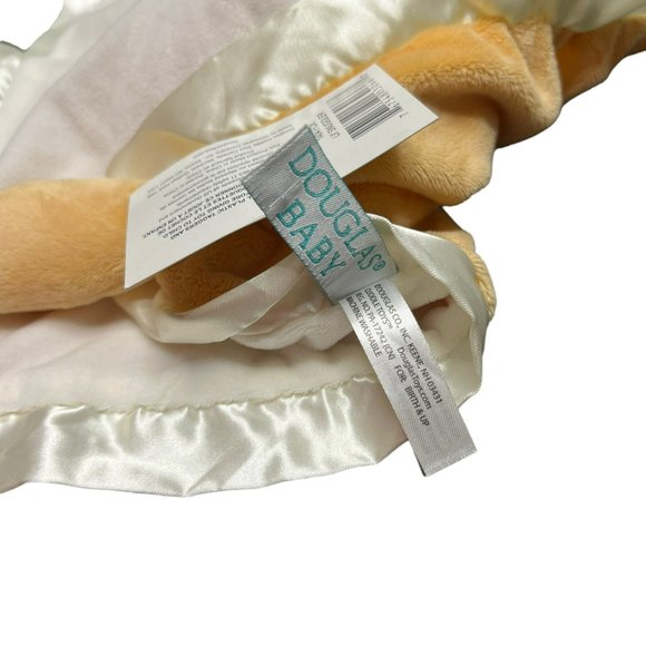 Douglas Baby Fox Lovey‎ Security Blanket Satin Edge Plush Stuffed Toy - Picture 4 of 10